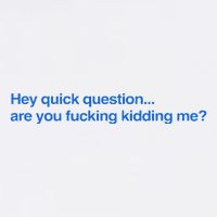 Hey Quick Question Are You Fcking Kidding Me Funny Youth Performance Sprint T-Shirt