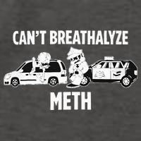 Humor Quote Saying Can’T Breathalyze Meth Vector Backpack