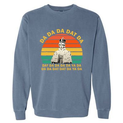 Hamilton Quotes Vintage Retro Garment-Dyed Sweatshirt