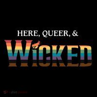 Here Queer & Wicked Lgbt Cooling Performance Crew T-Shirt