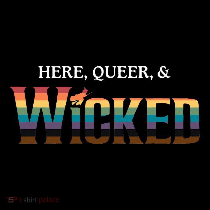 Here Queer & Wicked Lgbt Cooling Performance Crew T-Shirt