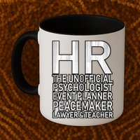 HR The Unofficial Psychologist  Mug