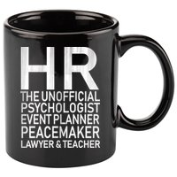 HR The Unofficial Psychologist  11oz C Handle Ceramic Mug