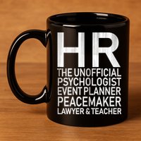 HR The Unofficial Psychologist  11oz C Handle Ceramic Mug