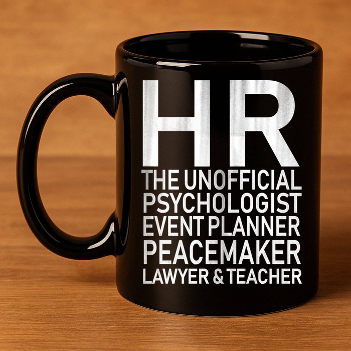 HR The Unofficial Psychologist  11oz C Handle Ceramic Mug