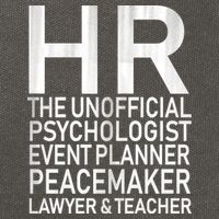 HR The Unofficial Psychologist  Cotton Canvas Backpack