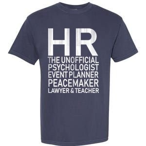 HR The Unofficial Psychologist  Garment-Dyed Heavyweight T-Shirt