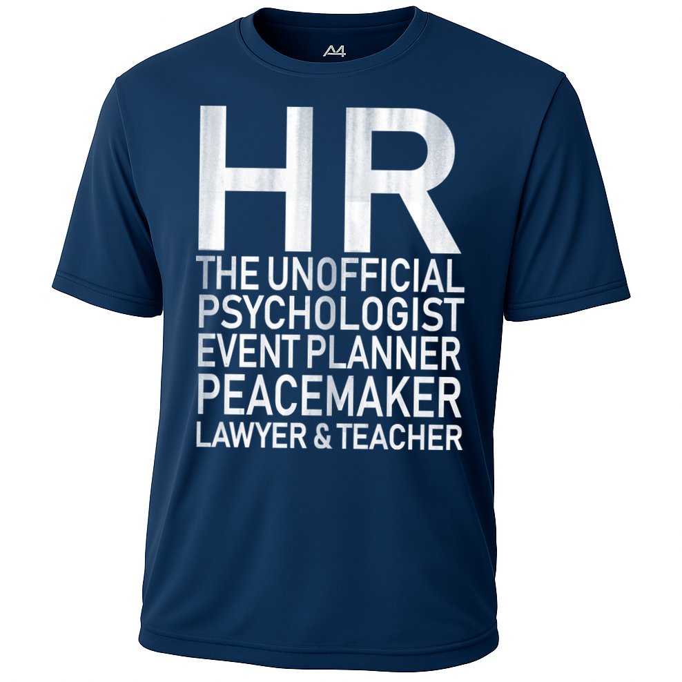 HR The Unofficial Psychologist  Cooling Performance Crew T-Shirt