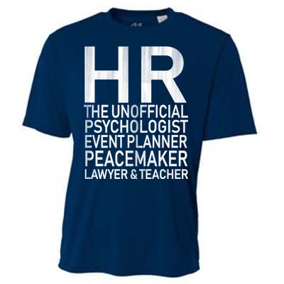 HR The Unofficial Psychologist  Cooling Performance Crew T-Shirt