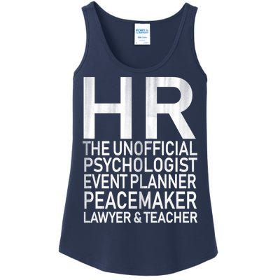 HR The Unofficial Psychologist  Ladies Essential Tank