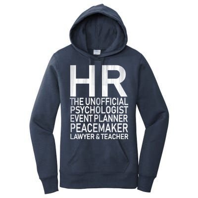 HR The Unofficial Psychologist  Women's Pullover Hoodie