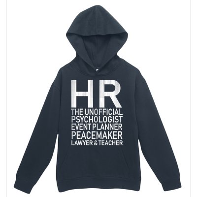 HR The Unofficial Psychologist  Urban Pullover Hoodie