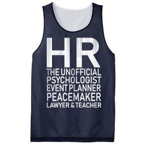 HR The Unofficial Psychologist  Mesh Reversible Basketball Jersey Tank