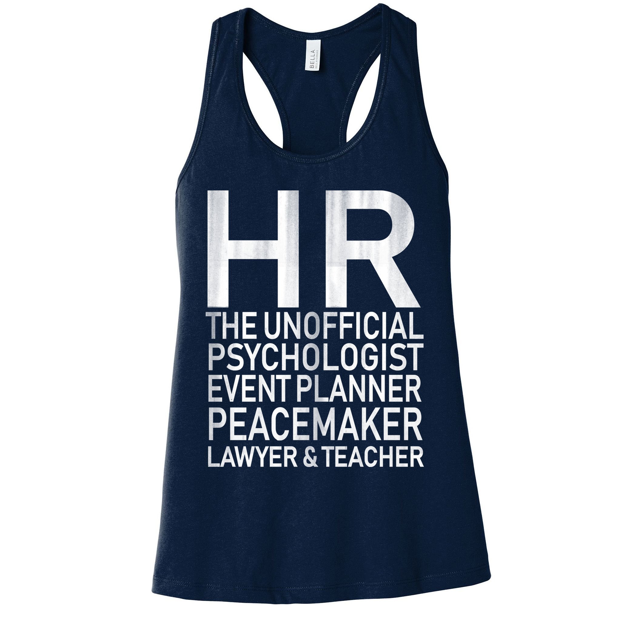 HR The Unofficial Psychologist  Womens Tank Top