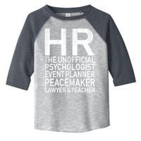 HR The Unofficial Psychologist  Toddler Fine Jersey T-Shirt