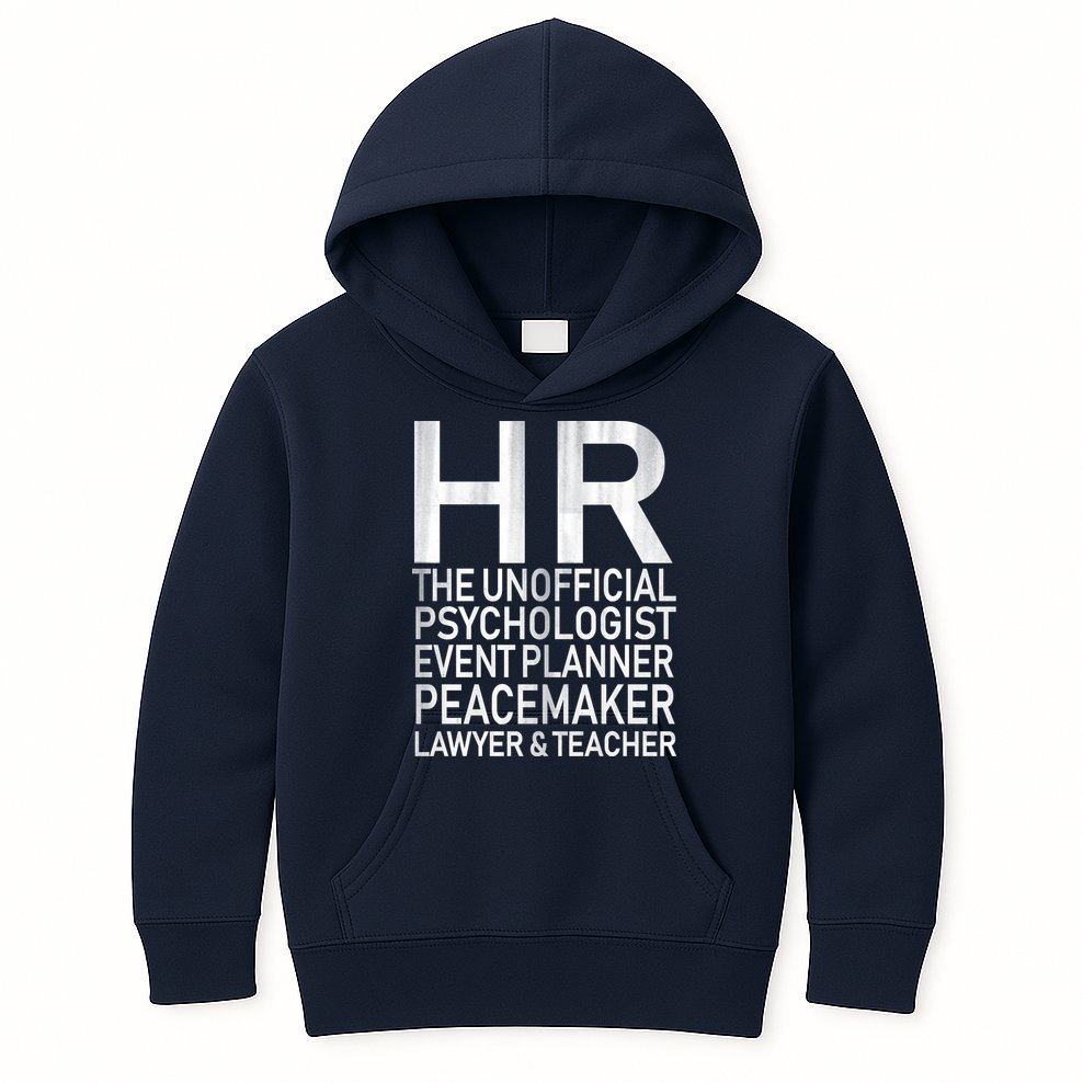 HR The Unofficial Psychologist  Kids Hoodie