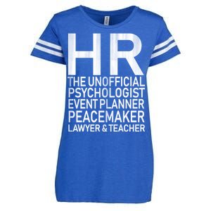 HR The Unofficial Psychologist  Enza Ladies Jersey Football T-Shirt