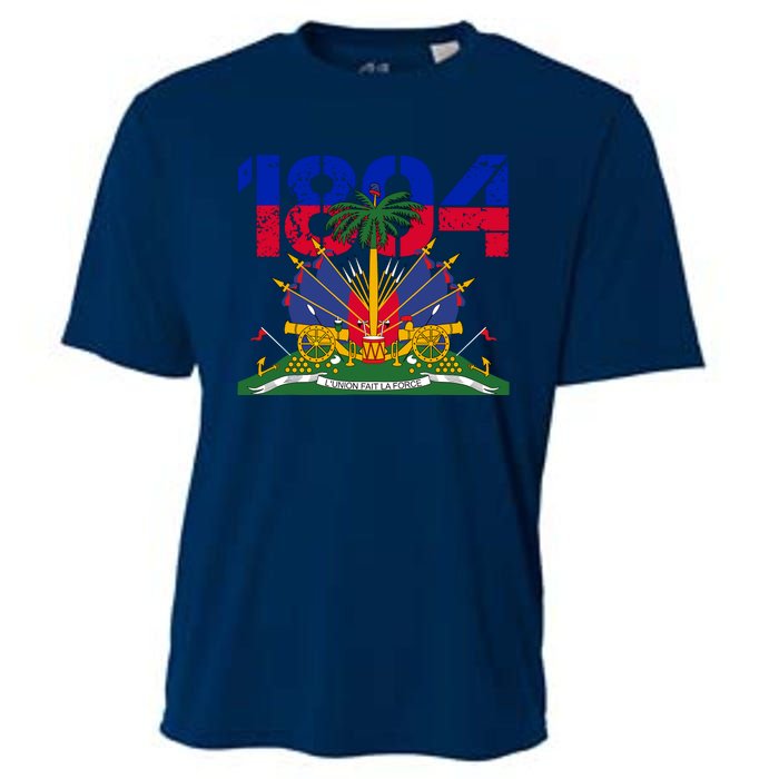 Haitian Revolution 1804 Haiti Haitian Flag Day Independence Cooling Performance Crew T-Shirt