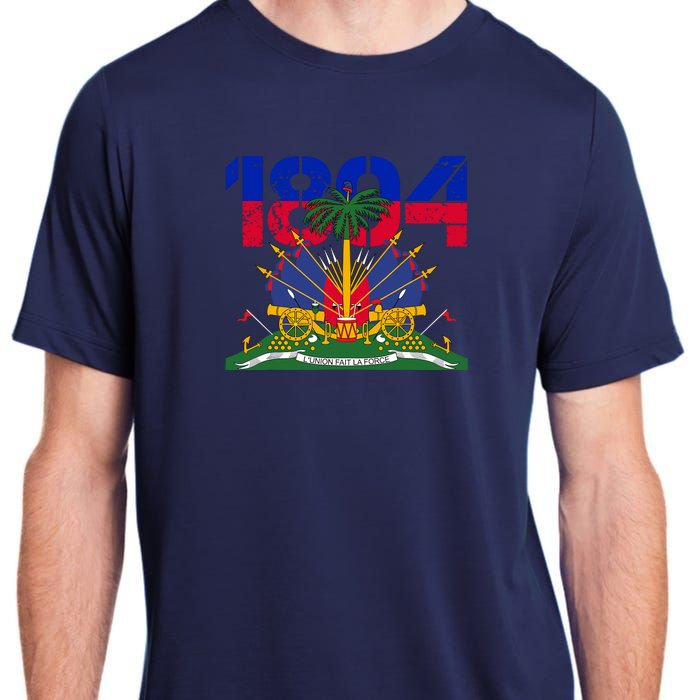 Haitian Revolution 1804 Haiti Haitian Flag Day Independence Adult ChromaSoft Performance T-Shirt