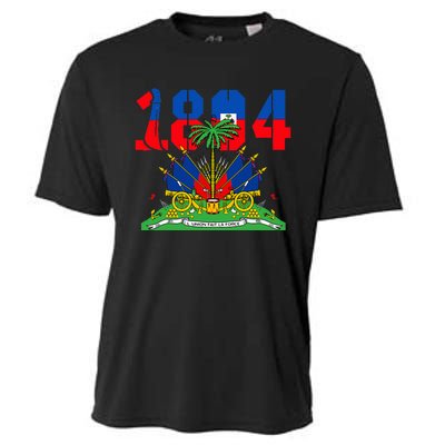 Haitian Revolution 1804 Haiti Haitian Flag Day Cooling Performance Crew T-Shirt