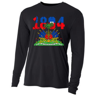 Haitian Revolution 1804 Haiti Haitian Flag Day Cooling Performance Long Sleeve Crew