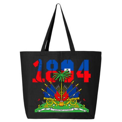 Haitian Revolution 1804 Haiti Haitian Flag Day 25L Jumbo Tote