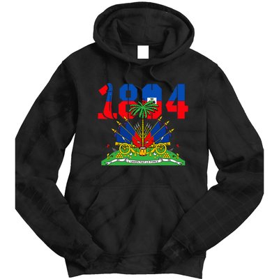 Haitian Revolution 1804 Haiti Haitian Flag Day Tie Dye Hoodie