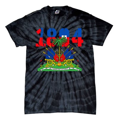 Haitian Revolution 1804 Haiti Haitian Flag Day Tie-Dye T-Shirt