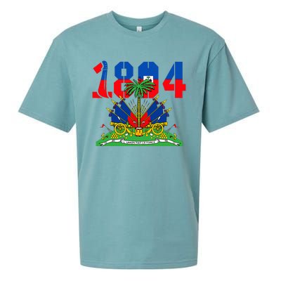 Haitian Revolution 1804 Haiti Haitian Flag Day Sueded Cloud Jersey T-Shirt