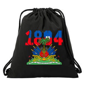 Haitian Revolution 1804 Haiti Haitian Flag Day Independence Drawstring Bag