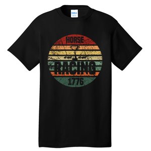 Horse Racing 1776 Tall T-Shirt