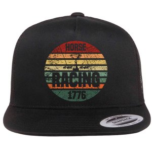 Horse Racing 1776 Flat Bill Trucker Hat