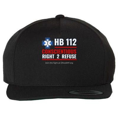 HB112 Right 2 Refuse Wool Snapback Cap