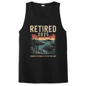 Hilarious Retired 2025 I Worked My Whole Life For Retro PosiCharge Competitor Tank