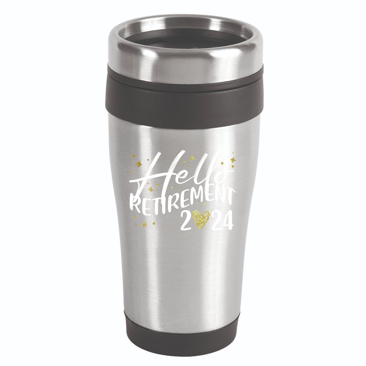 Hello Retiret 2024 Retired Retiring Cool Gift 16oz Travel Tumbler