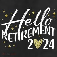 Hello Retiret 2024 Retired Retiring Cool Gift 25L Jumbo Tote