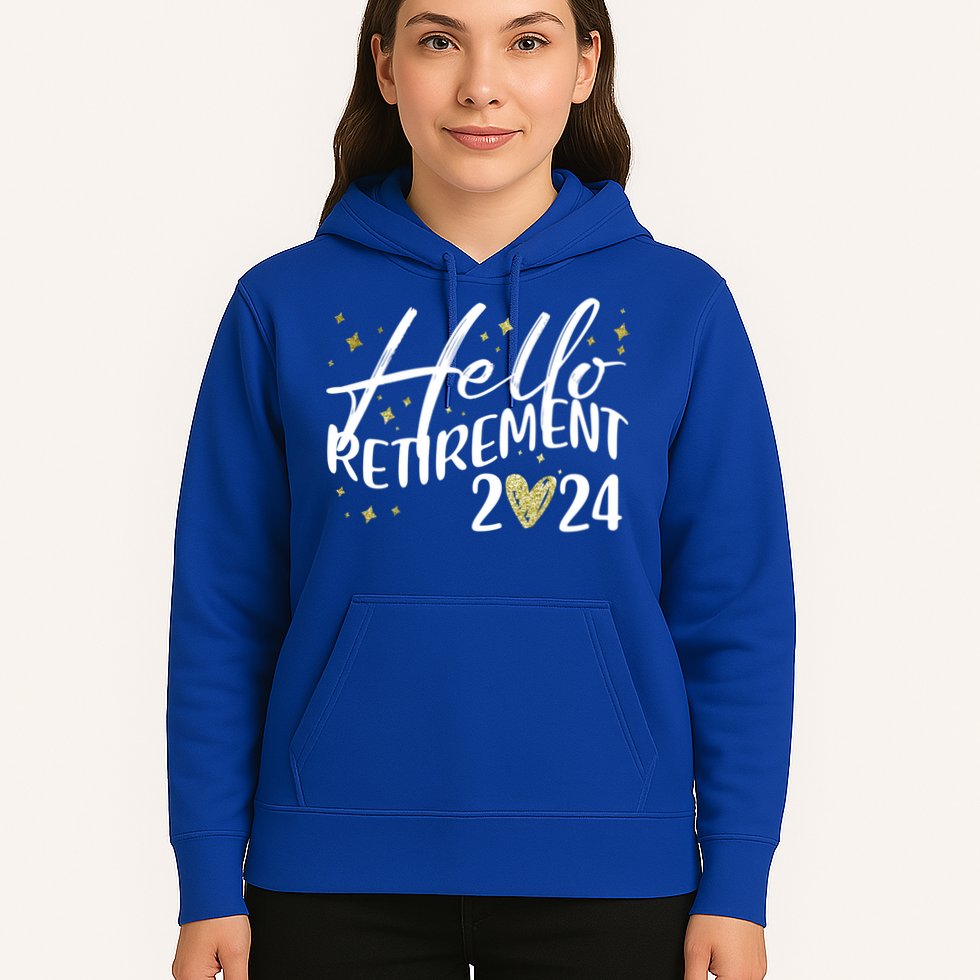 Hello Retiret 2024 Retired Retiring Cool Gift Hoodie
