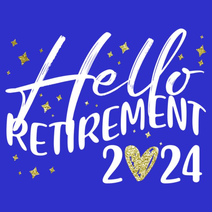 Hello Retiret 2024 Retired Retiring Cool Gift Apron