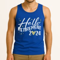 Hello Retiret 2024 Retired Retiring Cool Gift Tank Top