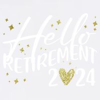 Hello Retiret 2024 Retired Retiring Cool Gift Garment-Dyed Sweatshirt