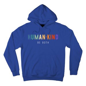 Hukind Retro 70s Design Hu Kind Be Both Cool Cool Gift Hoodie