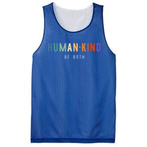 Hukind Retro 70s Design Hu Kind Be Both Cool Cool Gift Mesh Reversible Basketball Jersey Tank