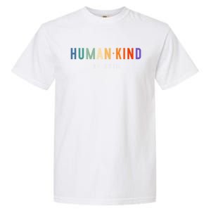 Hukind Retro 70s Design Hu Kind Be Both Cool Cool Gift Garment-Dyed Heavyweight T-Shirt