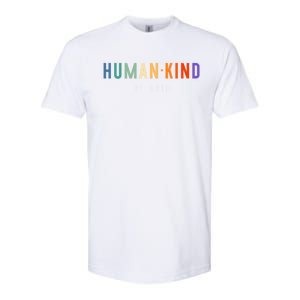 Hukind Retro 70s Design Hu Kind Be Both Cool Cool Gift Softstyle CVC T-Shirt