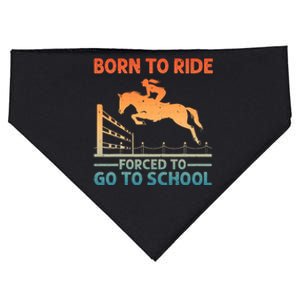 Horse Racing Art Horse Lover Equestrian USA-Made Doggie Bandana