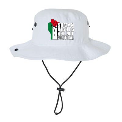 Human Rights Are Not Political Support Palestine and Gaza Legacy Cool Fit Booney Bucket Hat