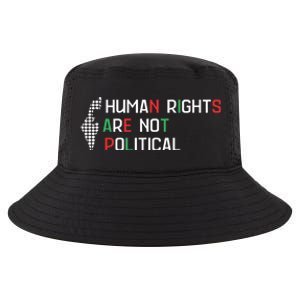 Human Rights Are Not Political Support Palestine Cool Comfort Performance Bucket Hat