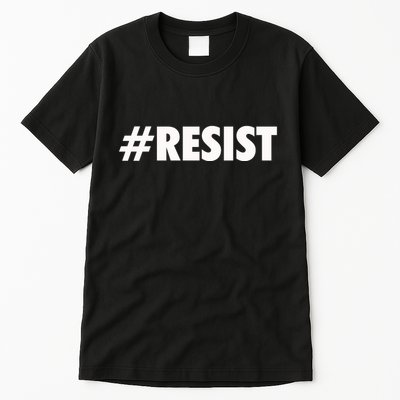 Hashtag Resist Anti Trump Tall T-Shirt