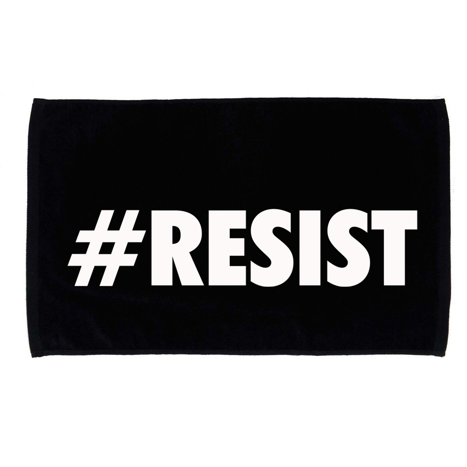 Hashtag Resist Anti Trump Microfiber Hand Towel