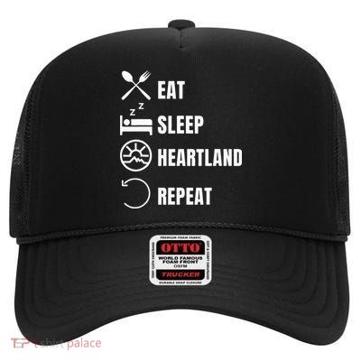 Heartland Ranch Amy And Ty High Crown Mesh Back Trucker Hat